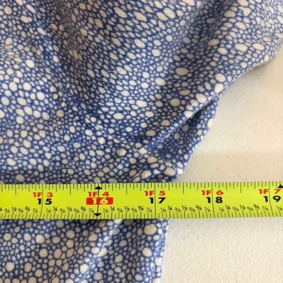 J McLaughlin Sweater Women's Small Cardigan Printed Knit Crew Neck Preppy - Picture 8 of 8